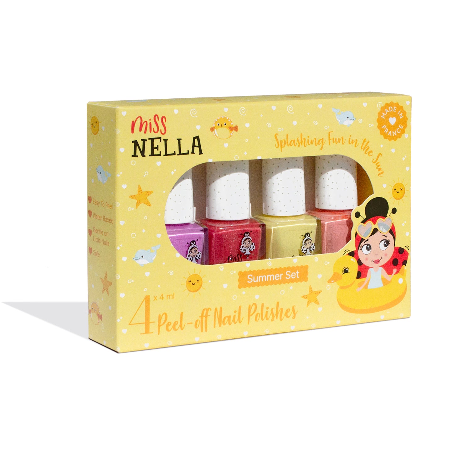 Bundle Of 4 Nail Polishes - Summer Pack
