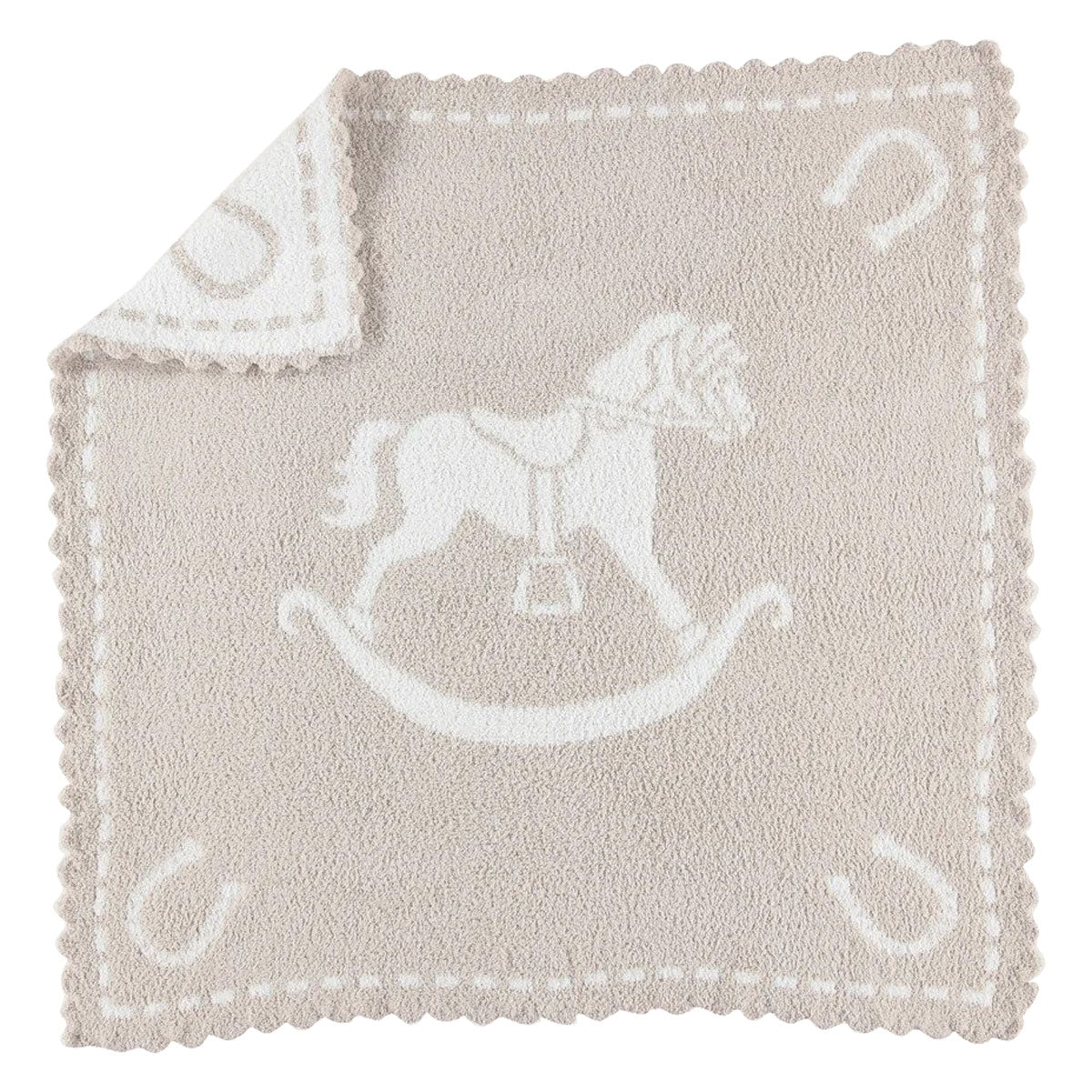 CozyChic Scalloped Receiving Blanket