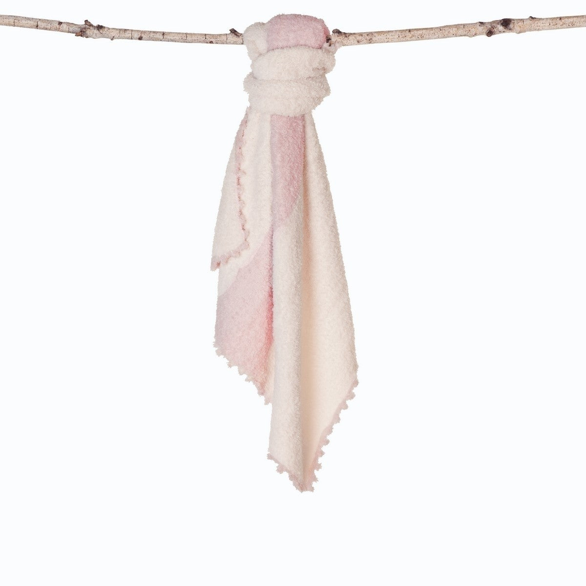 BAREFOOT DREAMS COZY CHIC STRIPPED RECEIVING BLANKET