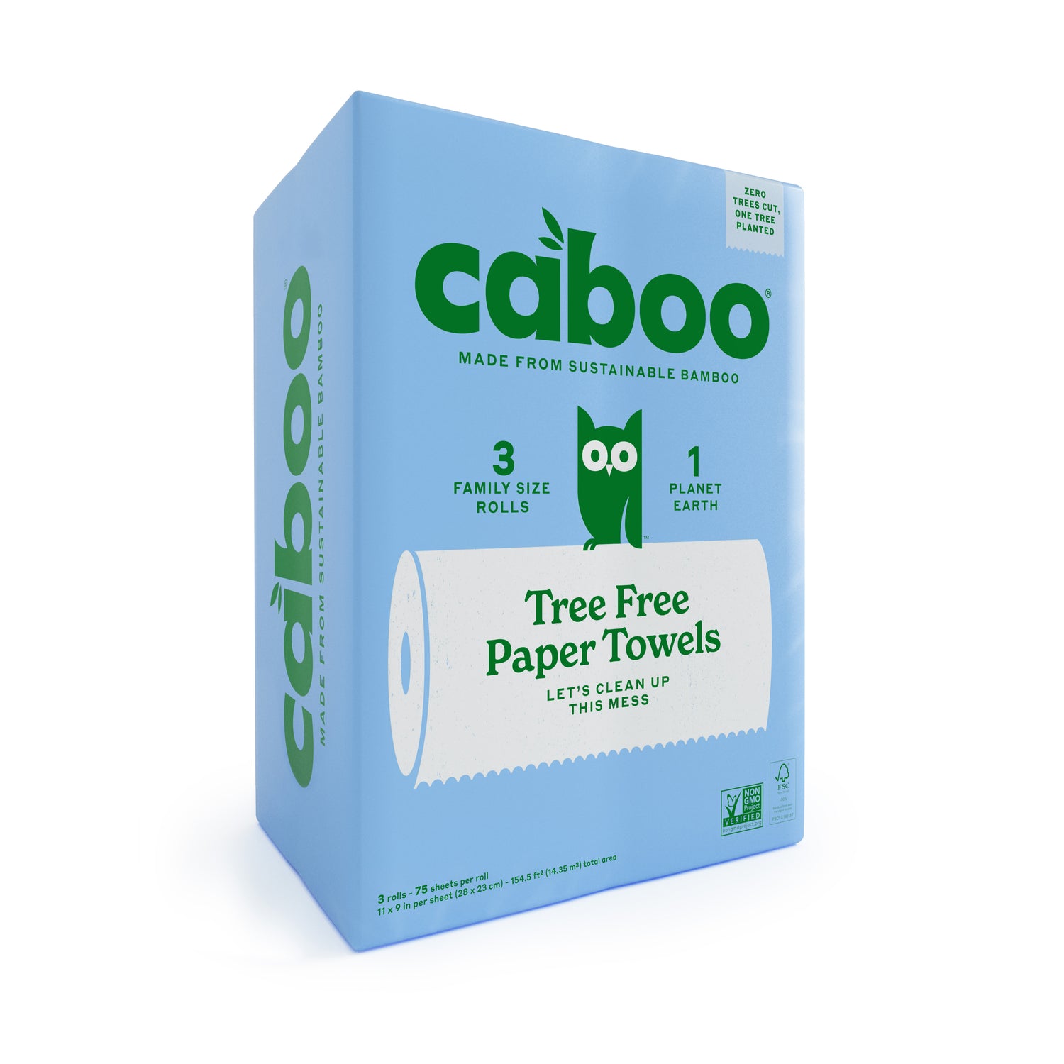 Caboo Tree-Free Bamboo Kitchen Paper Towels