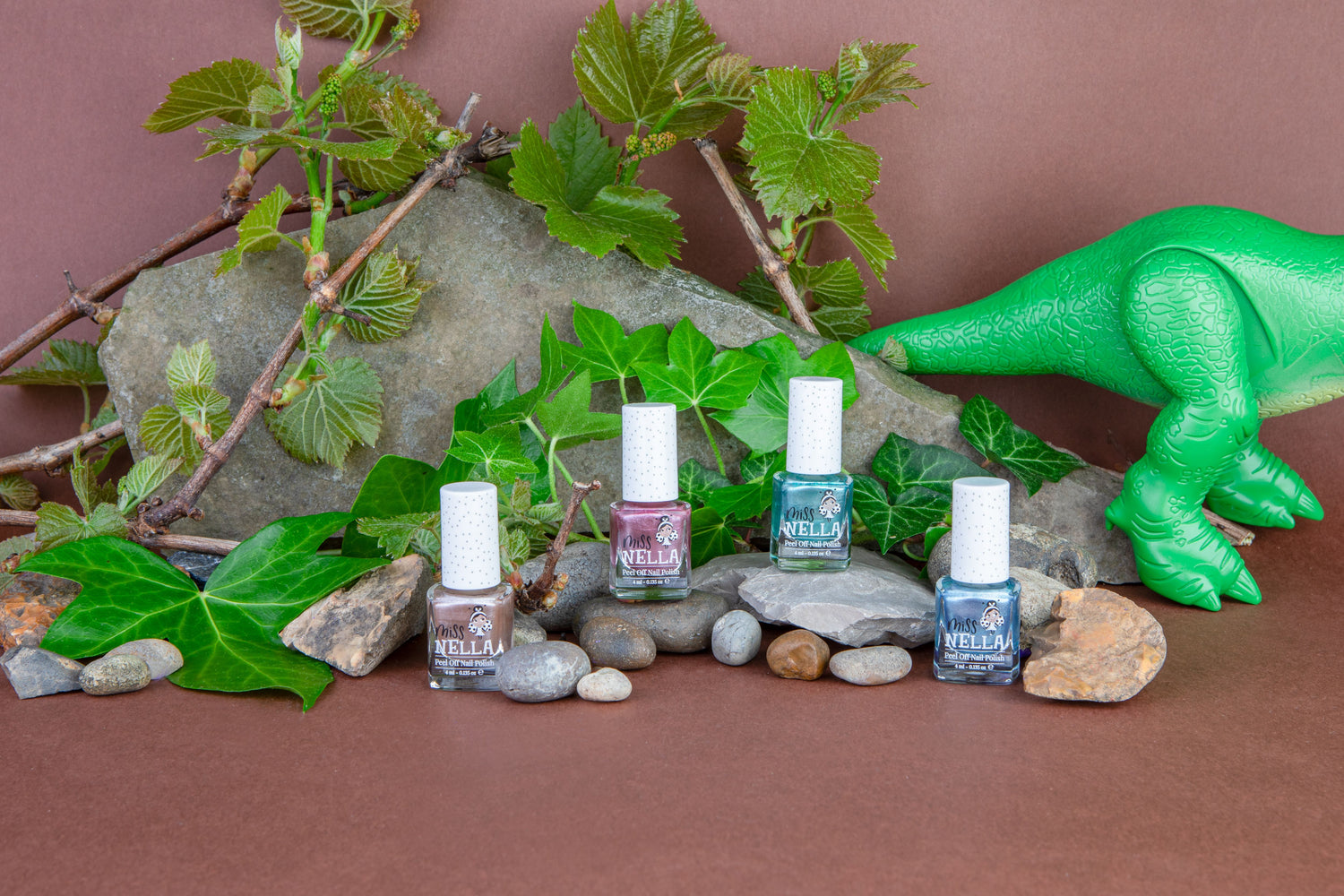 Bundle Of 4 Nail Polishes - Dino Pack