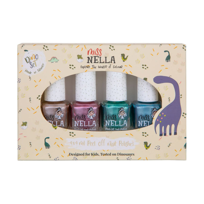Bundle Of 4 Nail Polishes - Dino Pack