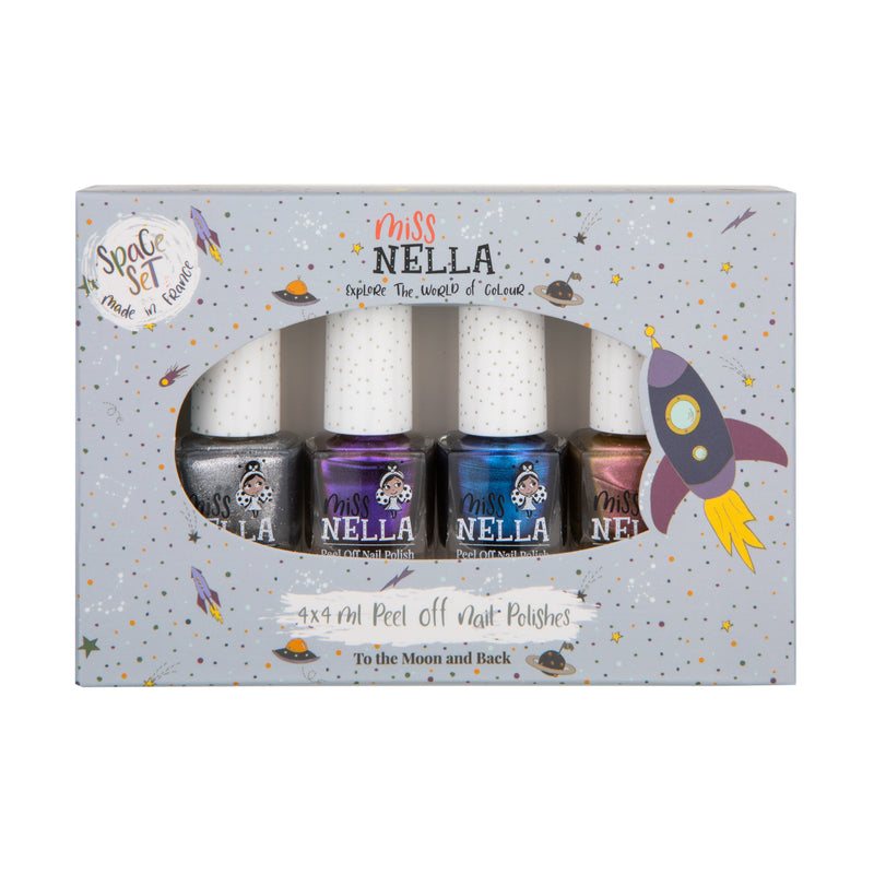 Bundle Of 4 Nail Polishes - Space Collection