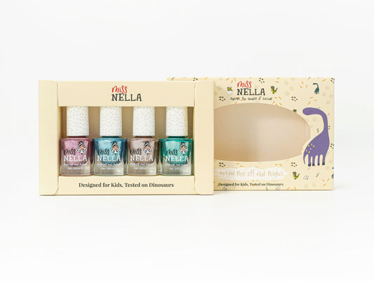 Bundle Of 4 Nail Polishes - Dino Pack