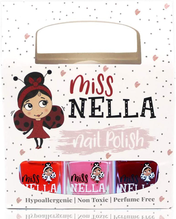 Miss Nella Just Like Mummy Nail Polish Pack of 3