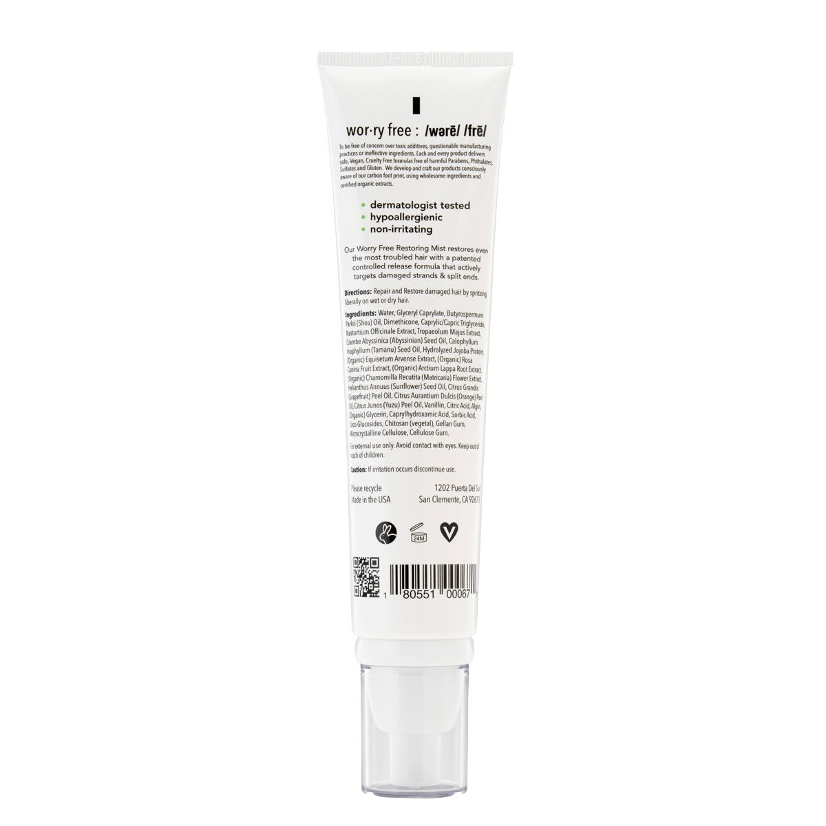 WORRY FREE RESTORING MIST