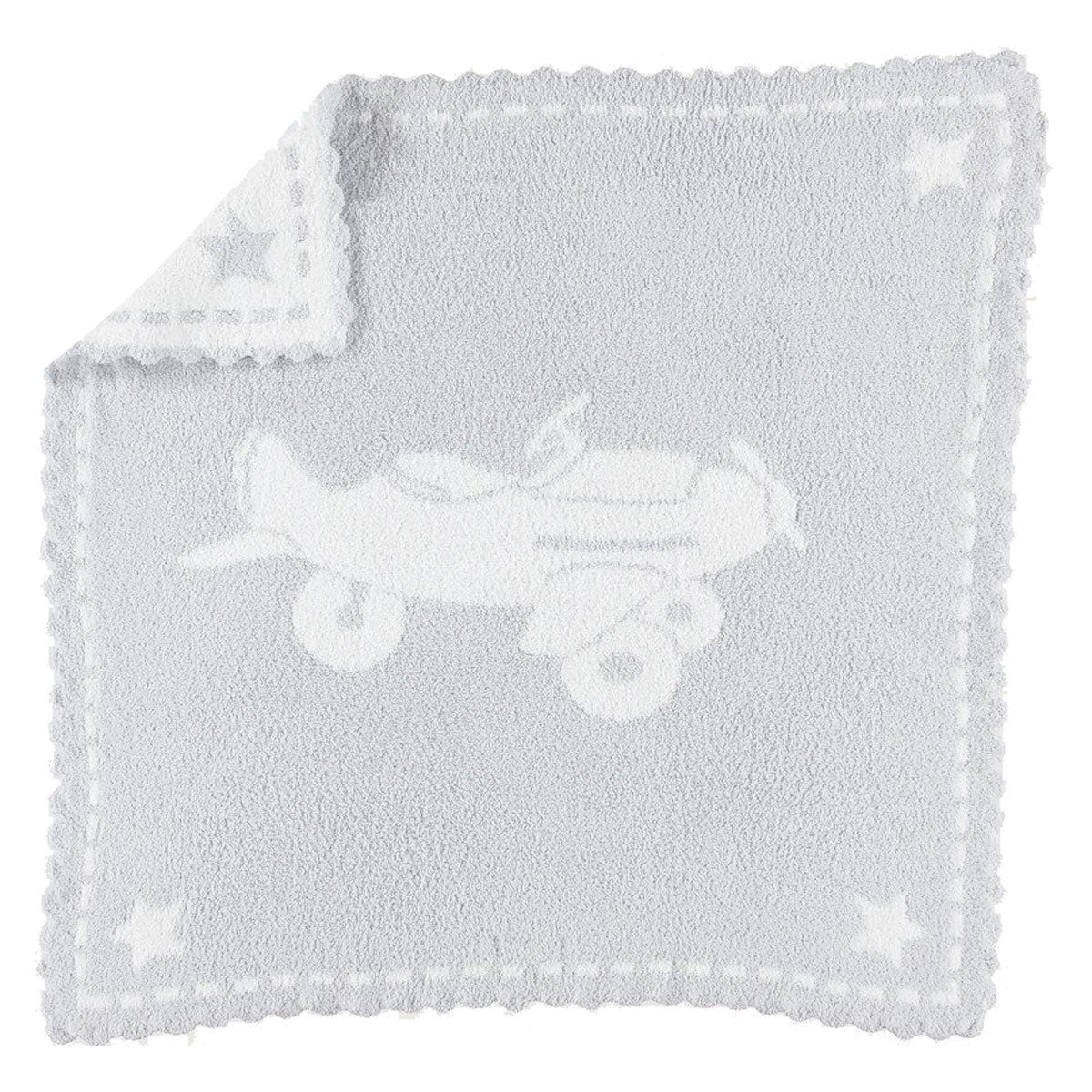 CozyChic Scalloped Receiving Blanket