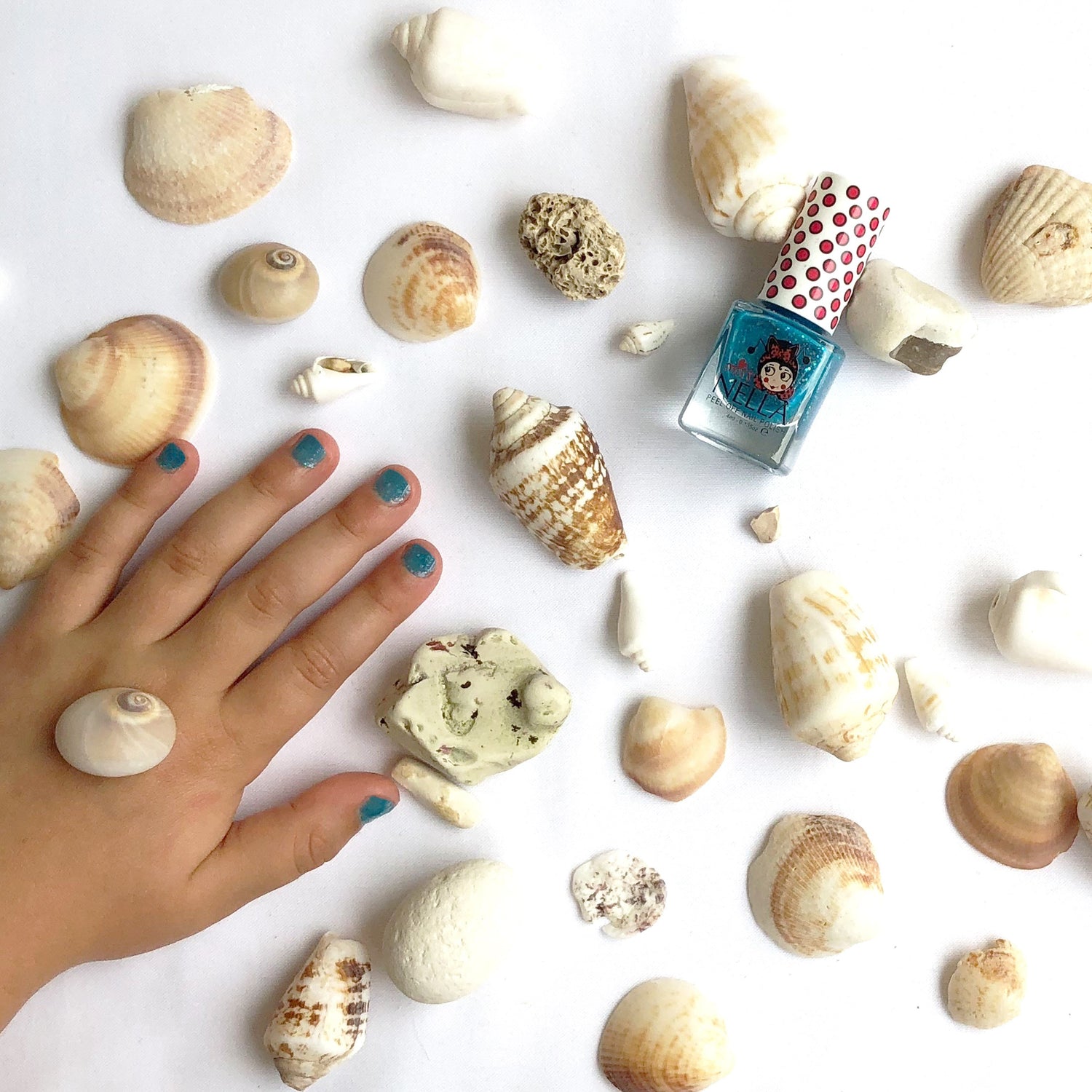 Under The Sea Glitter 4ml Peel off Kids Nail Polish