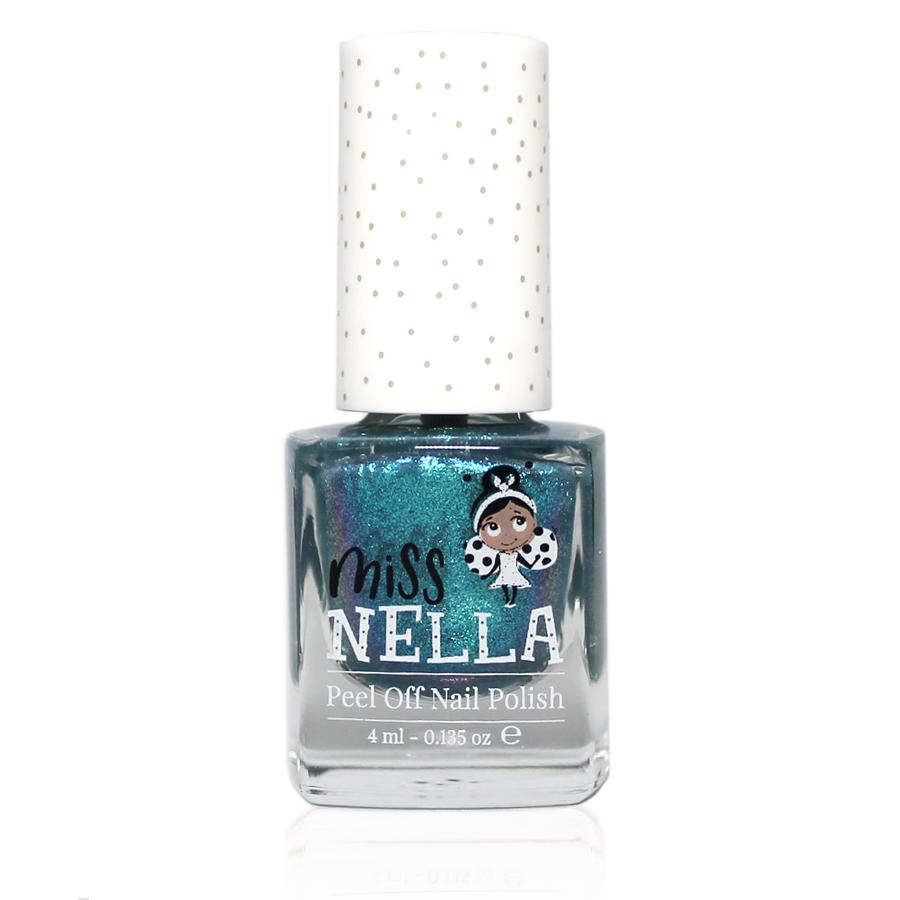 Blue the Candles Glitter 4ml Peel off Kids Nail Polish