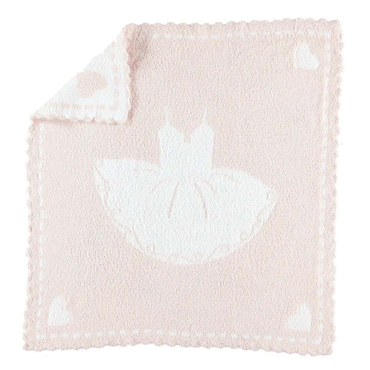 CozyChic Scalloped Receiving Blanket