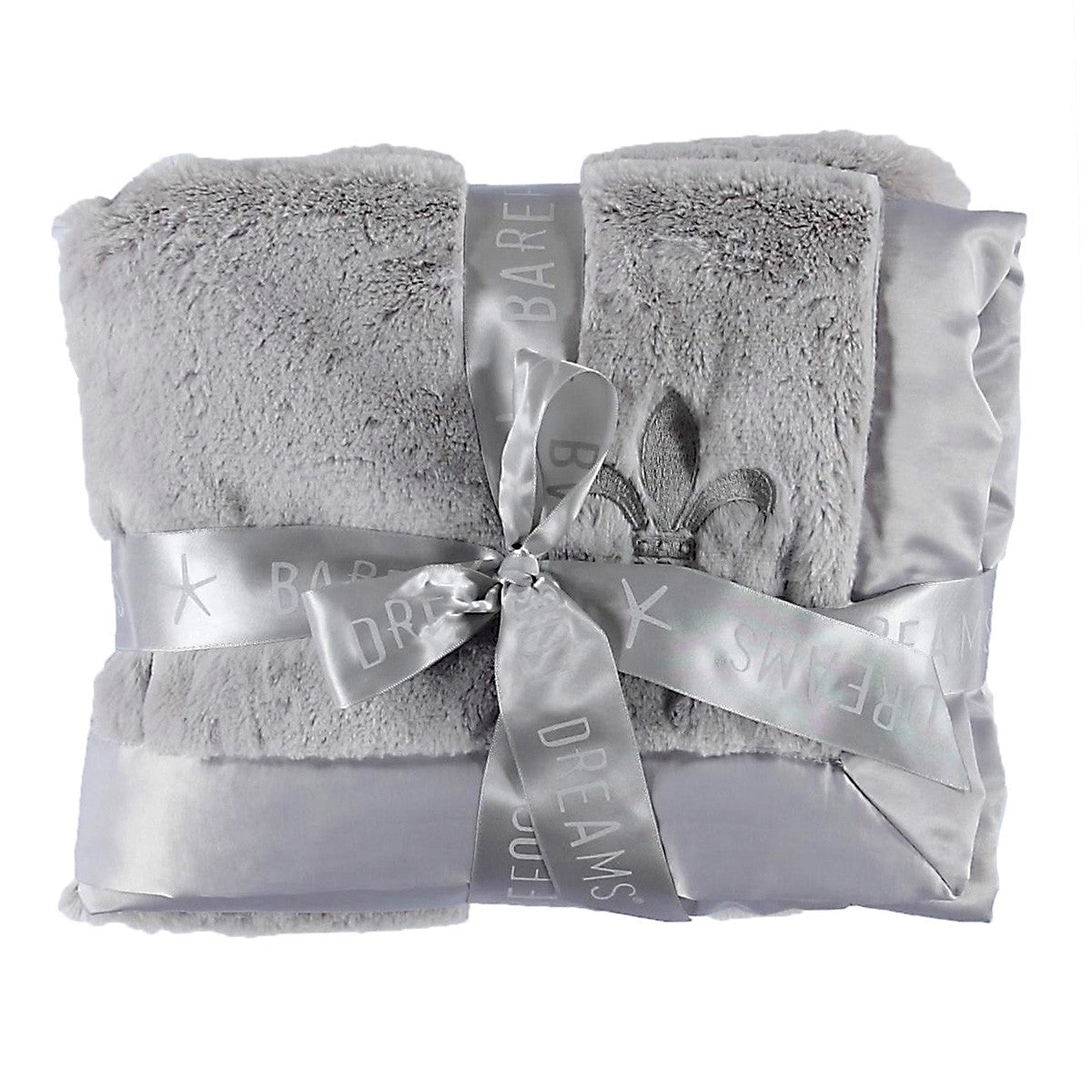 BAREFOOT DREAMS CUDDLE PLUSH PATCHWORK BLANKET